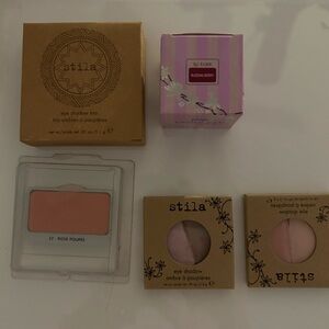 Stila Eyeshadow Trio & Duo Refills Orlane Blush & Pop Beauty Lip Balm Bundle
